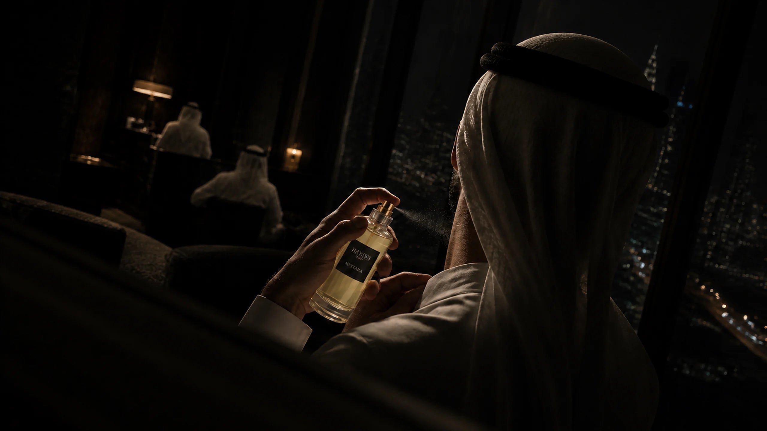 Private HARIB'S fragrance world above Dubai